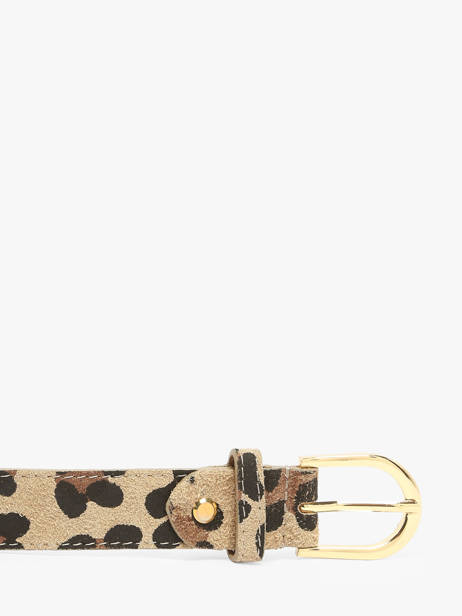 Riem Milano Beige velvet leopardo VL25067 ander zicht 1